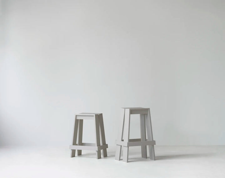 Let Barstool 75 cm - Normann Copenhagen Barstools - Brown Stained Ash - HORNE