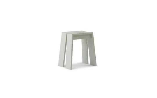 Let Stool - Normann Copenhagen Poufs & Stools - Light Grey - HORNE