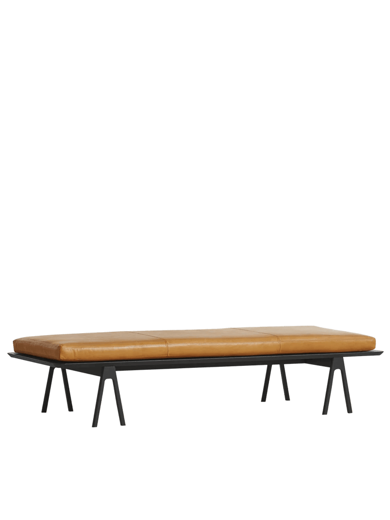 Level Daybed - Cognac - Woud Daybeds - black - HORNE