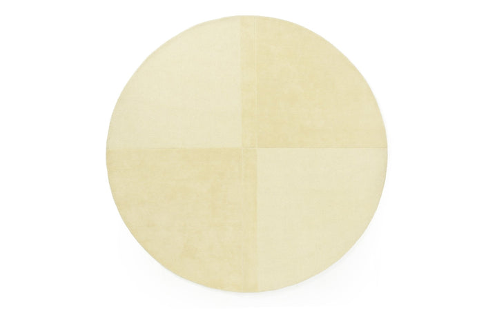 Level Rug - Normann Copenhagen Rugs - Level Rug Ø 280 cm - Level Rug Ø 280 cm - Light Yellow - HORNE