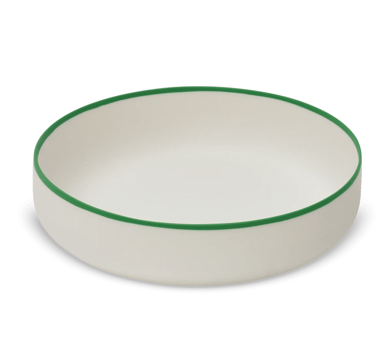 Ligne Bowl - Tina Frey Serveware - Petite - White With Black Rim - HORNE
