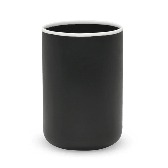 Ligne Champagne Cooler - Tina Frey Serveware - Black With White Rim - HORNE