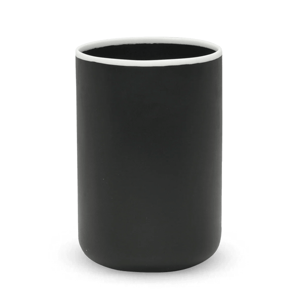 Ligne Champagne Cooler - Tina Frey Serveware - Black With White Rim - HORNE