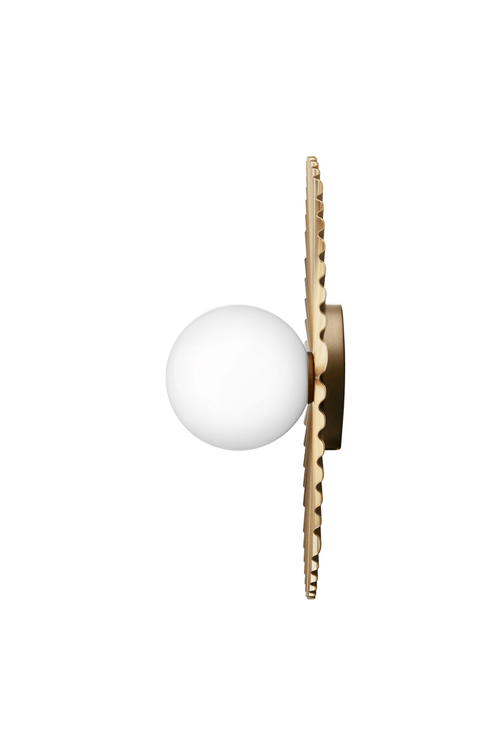 Liila Muuse Wall/Ceiling Lamp - Nuura Wall/Ceiling Lights - Medium - White / Opal - HORNE