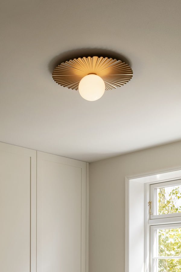 Liila Muuse Wall/Ceiling Lamp - Nuura Wall/Ceiling Lights - Medium - White / Opal - HORNE
