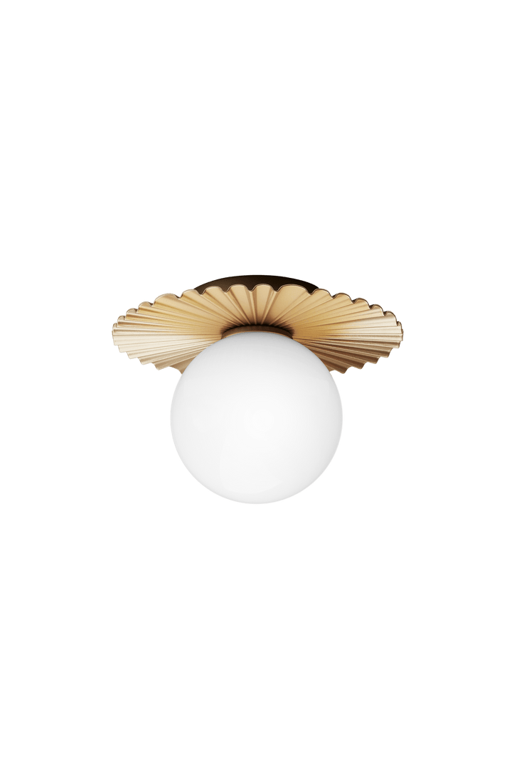 Liila Muuse Wall/Ceiling Lamp - Nuura Wall/Ceiling Lights - Medium - White / Opal - HORNE