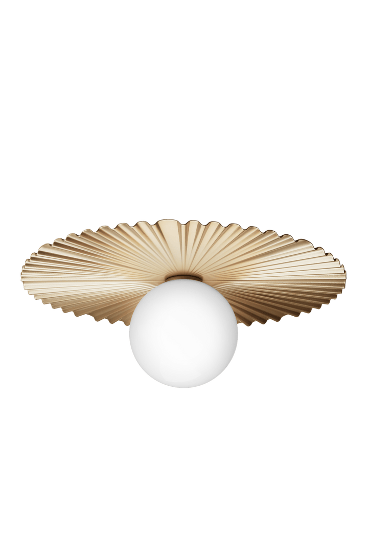 Liila Muuse Wall/Ceiling Lamp - Nuura Wall/Ceiling Lights - Medium - White / Opal - HORNE