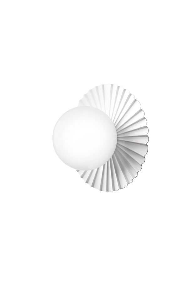 Liila Muuse Wall/Ceiling Lamp - Nuura Wall/Ceiling Lights - Small - White / Opal - HORNE