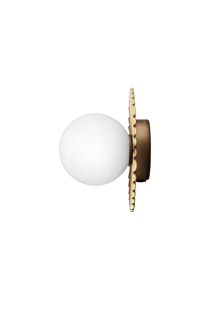 Liila Muuse Wall/Ceiling Lamp - Nuura Wall/Ceiling Lights - Medium - White / Opal - HORNE