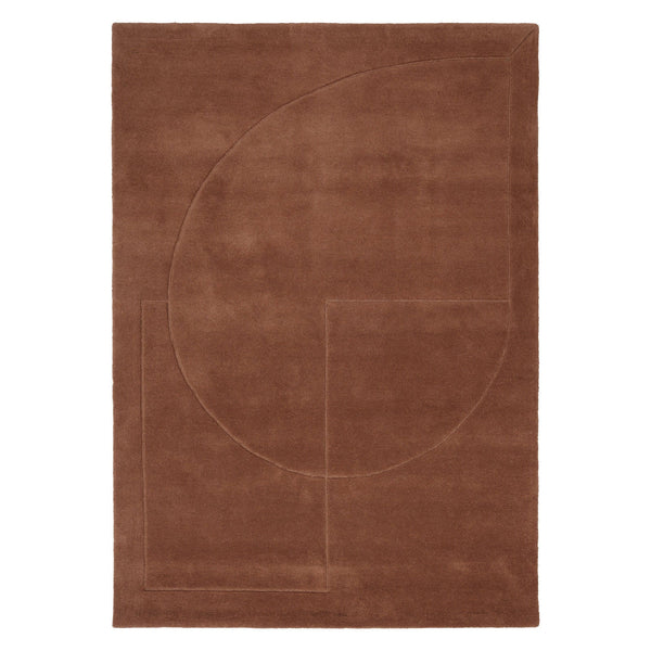 Lineal Poem rug in Amber 170x240 (5.6' x 7.9')