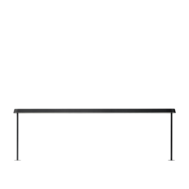 Linear Mounted Lamp - Long - Muuto Table + Task - Black - HORNE