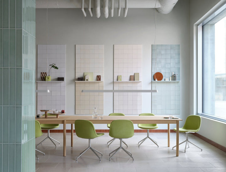 Linear Pendant Lamp - Muuto Pendants - Grey - Large - HORNE