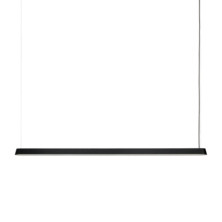Linear Pendant Lamp - Muuto Pendants - Black - Large - HORNE