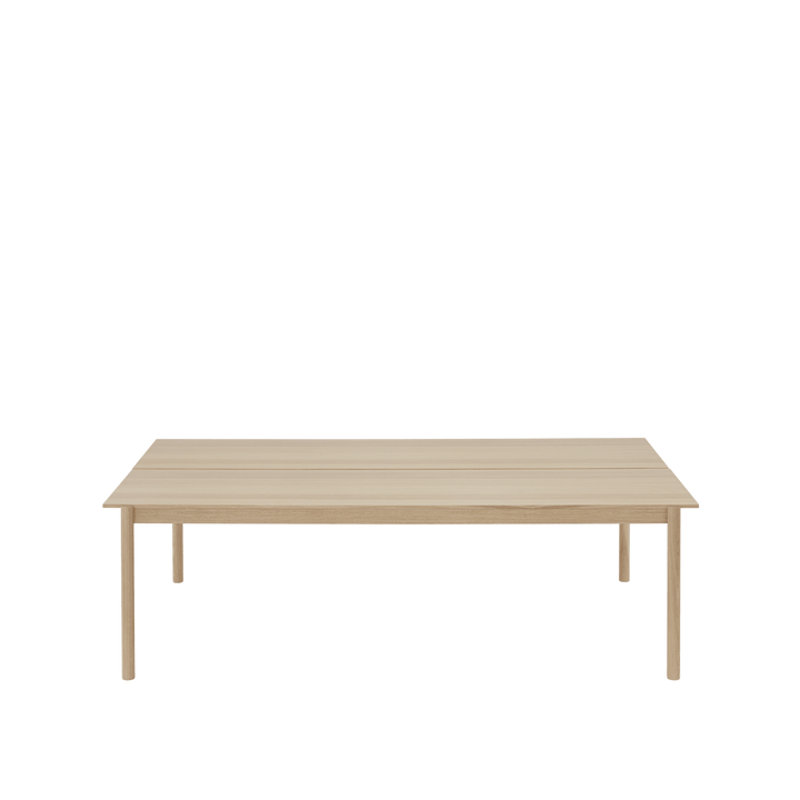 Linear System Table - Muuto Tables + Desks - Oak Veneer/Oak - HORNE