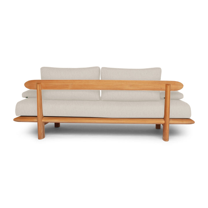 Livorno Sofa - BETACO Sofas - 2-Seater Sofa / Bronze Chocolate Aluminum / Lorkey 41 - HORNE