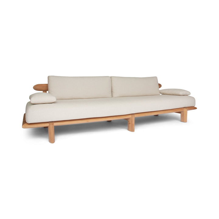 Livorno Sofa - BETACO Sofas - 3-Seater Sofa / Bronze Chocolate Aluminum / Lorkey 41 - HORNE
