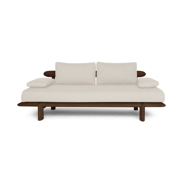 Livorno Sofa - BETACO Sofas - 2-Seater Sofa / Bronze Chocolate Aluminum / Lorkey 41 - HORNE