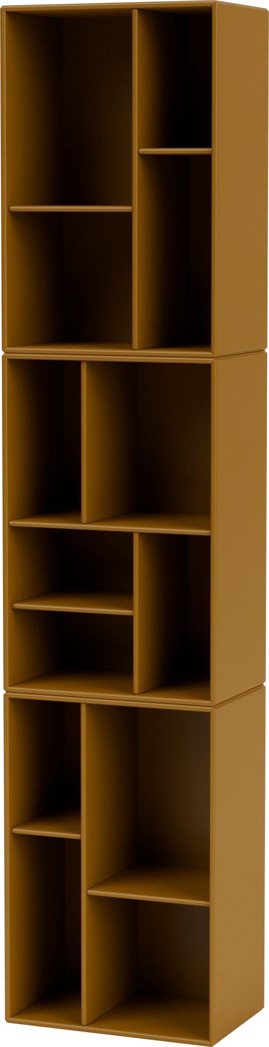 Loom Slim Bookcase - Wall Mounted - Montana - Shelving - Amber - HORNE