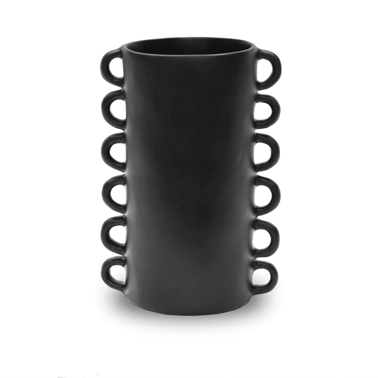 Loopy Large Vase - Tina Frey Decorative Objects - Black - HORNE