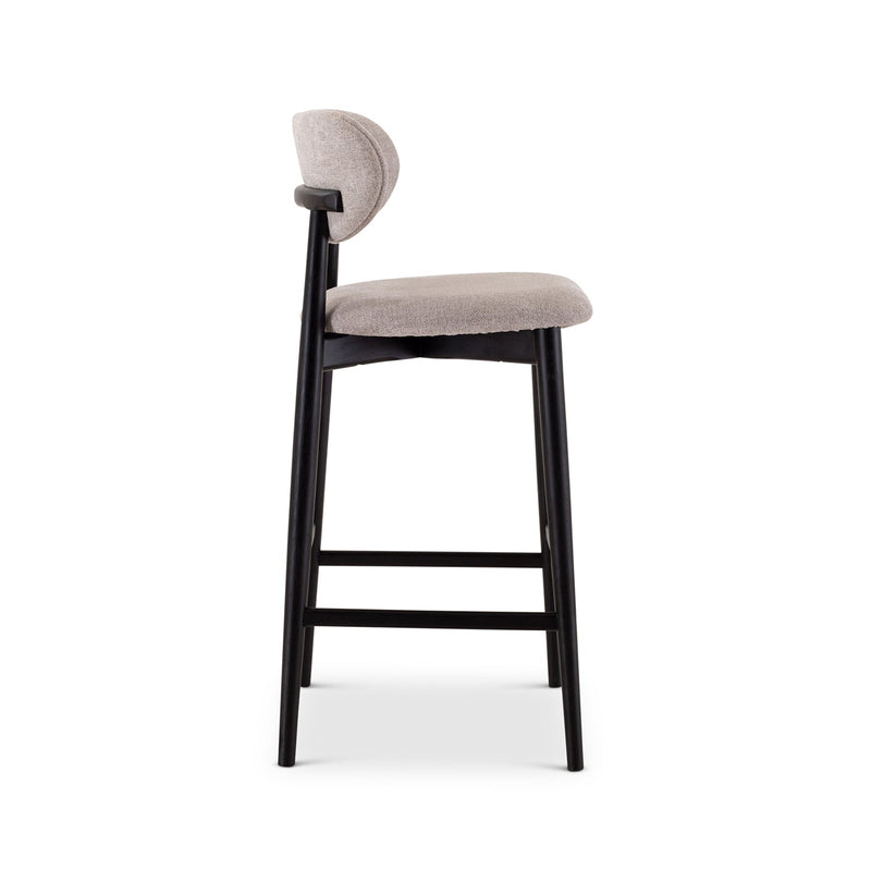 Lucia Bar Stool - Urbia Stools + Benches + Ottomans - Jute - Ebano - HORNE