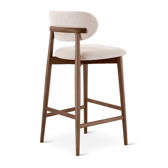 Lucia Bar Stool - Urbia Stools + Benches + Ottomans - Jute - Ebano - HORNE