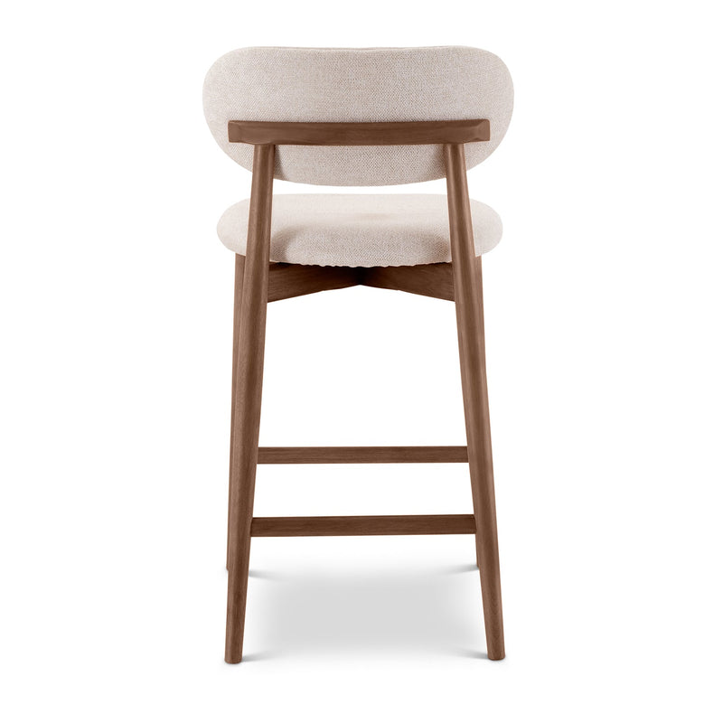 Lucia Bar Stool - Urbia Stools + Benches + Ottomans - Jute - Ebano - HORNE