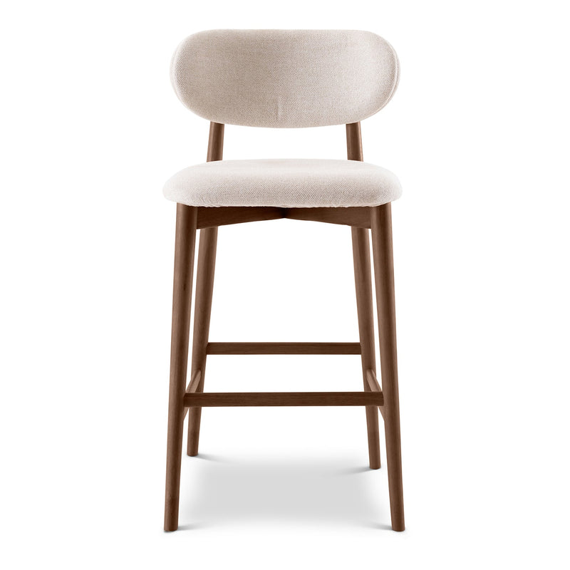 Lucia Bar Stool - Urbia Stools + Benches + Ottomans - Jute - Ebano - HORNE