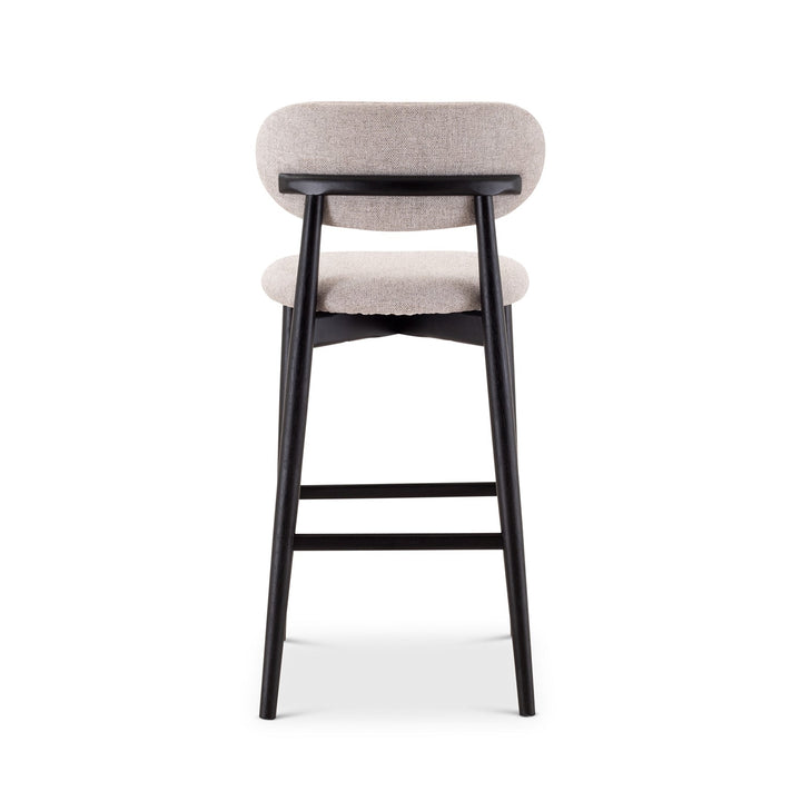 Lucia Bar Stool - Urbia Stools + Benches + Ottomans - Jute - Ebano - HORNE