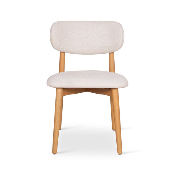 Lucia Side Chair - Urbia Chairs - Harvest Natural Damasco Natural - HORNE