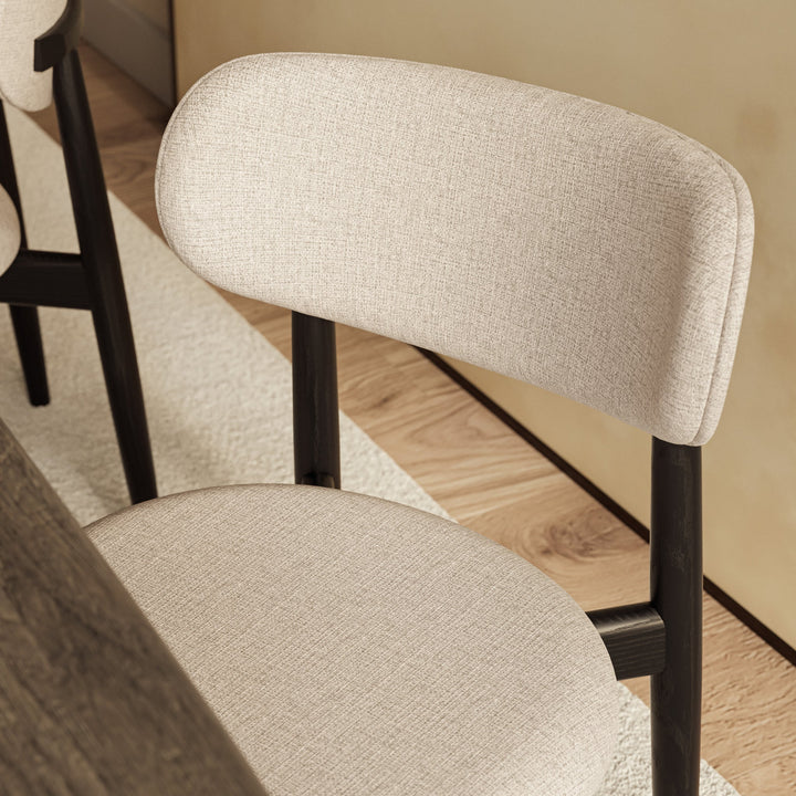 Lucia Side Chair - Urbia Chairs - Harvest Natural Nogal - HORNE