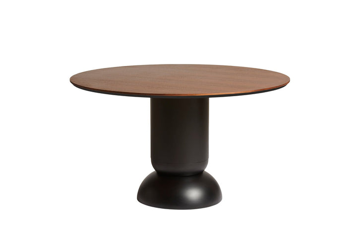 Ludo Dining Table - Woud - Tables - Lacquered Walnut - HORNE