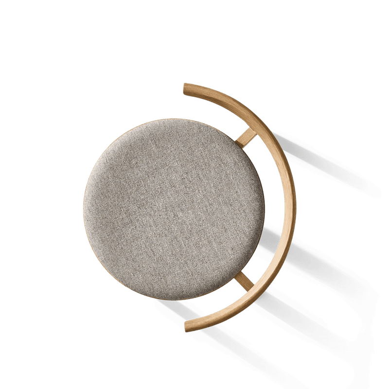 Lunar Chair - Form & Refine Chairs - White Oak - With Upholstery - HORNE