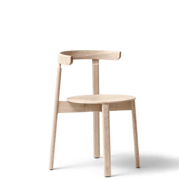 Lunar Chair - Form & Refine Chairs - White Oak - Without Upholstery - HORNE