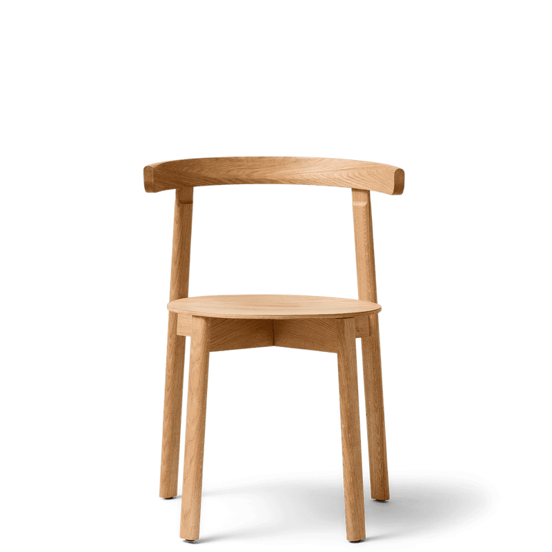 Lunar Chair - Form & Refine Chairs - White Oak - With Upholstery - HORNE