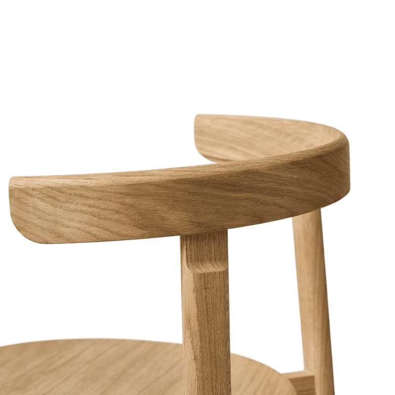 Lunar Chair - Form & Refine Chairs - White Oak - With Upholstery - HORNE