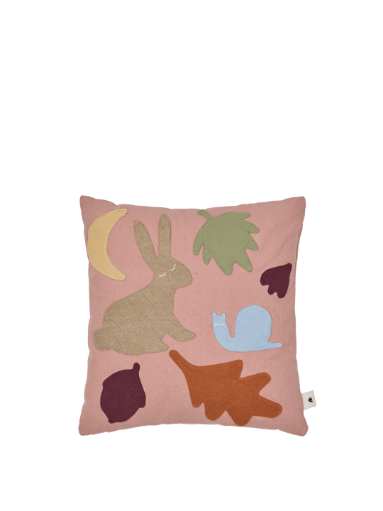 Lunden Cushion - Rose/Multi - Ferm Living