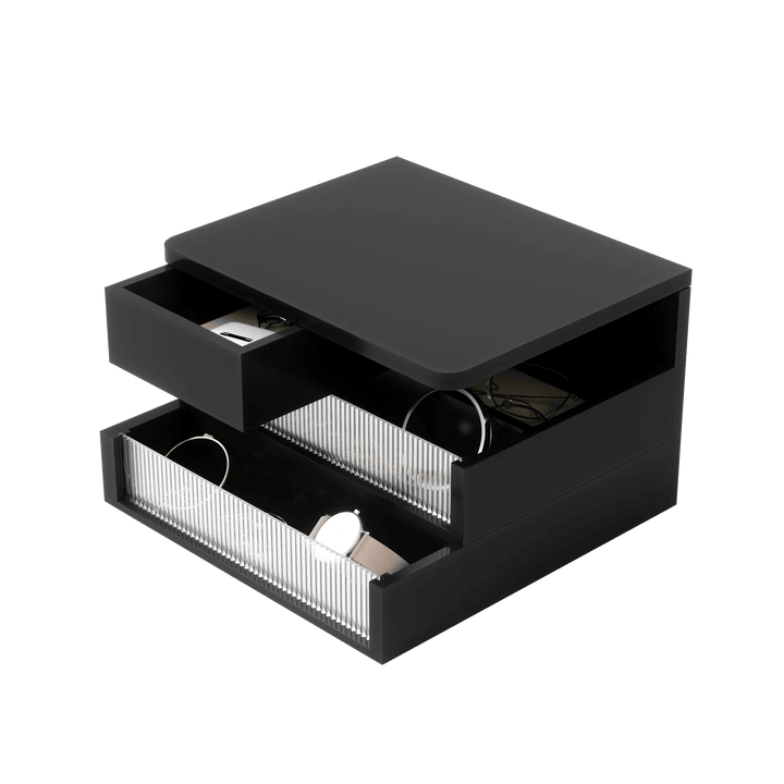 Malibu Storage Box - Umbra Storage + Organization - Black - HORNE