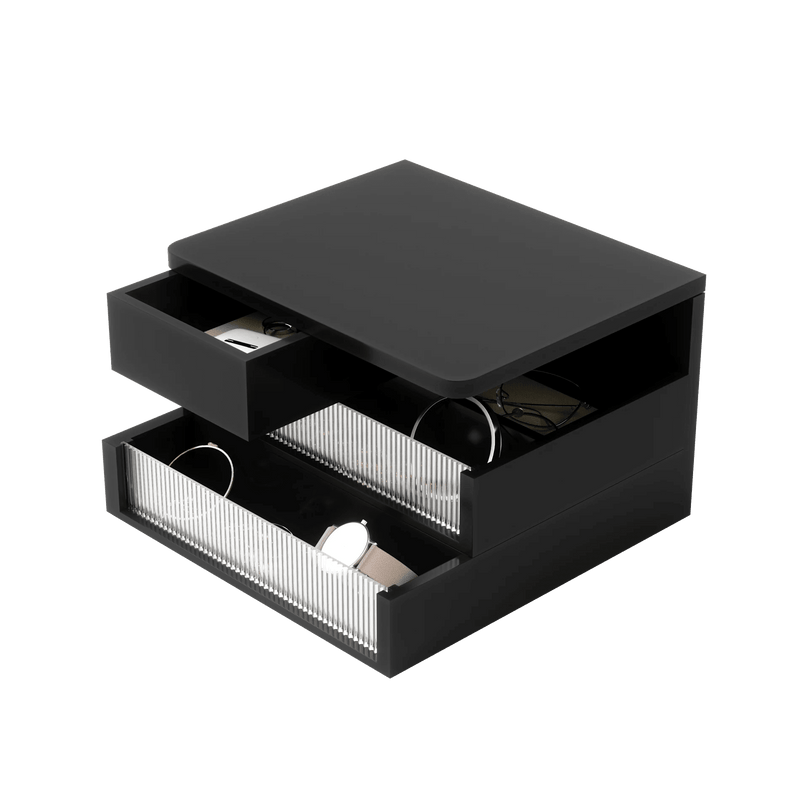 Malibu Storage Box - Umbra Storage + Organization - Black - HORNE