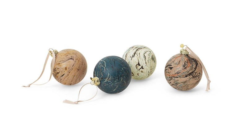 Ferm Living Marble Baubles