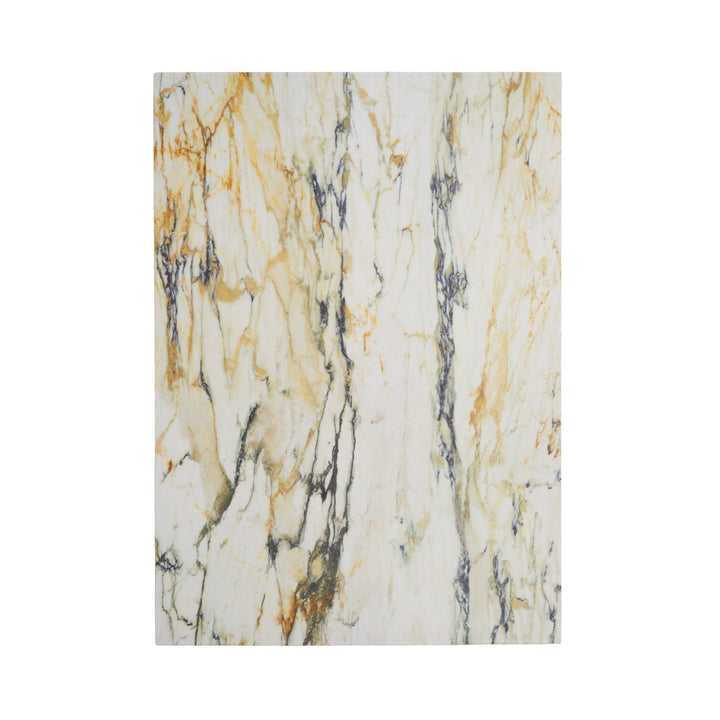 Marble Floor Mat in Gold