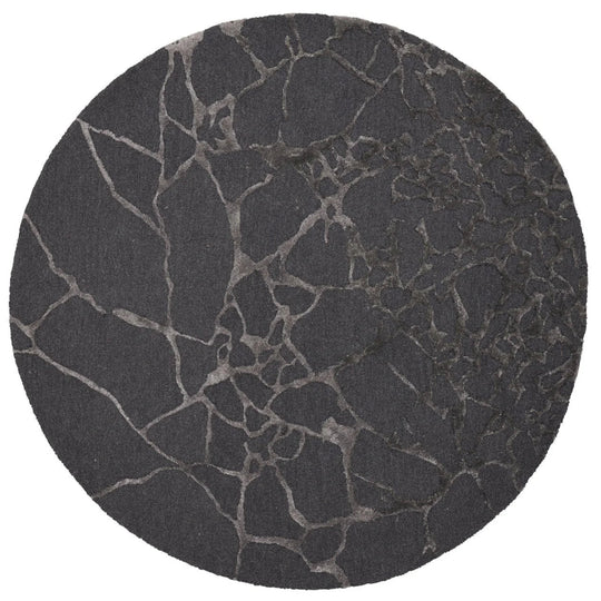 Marmo Rug - Linie Design Rugs - Charcoal - HORNE