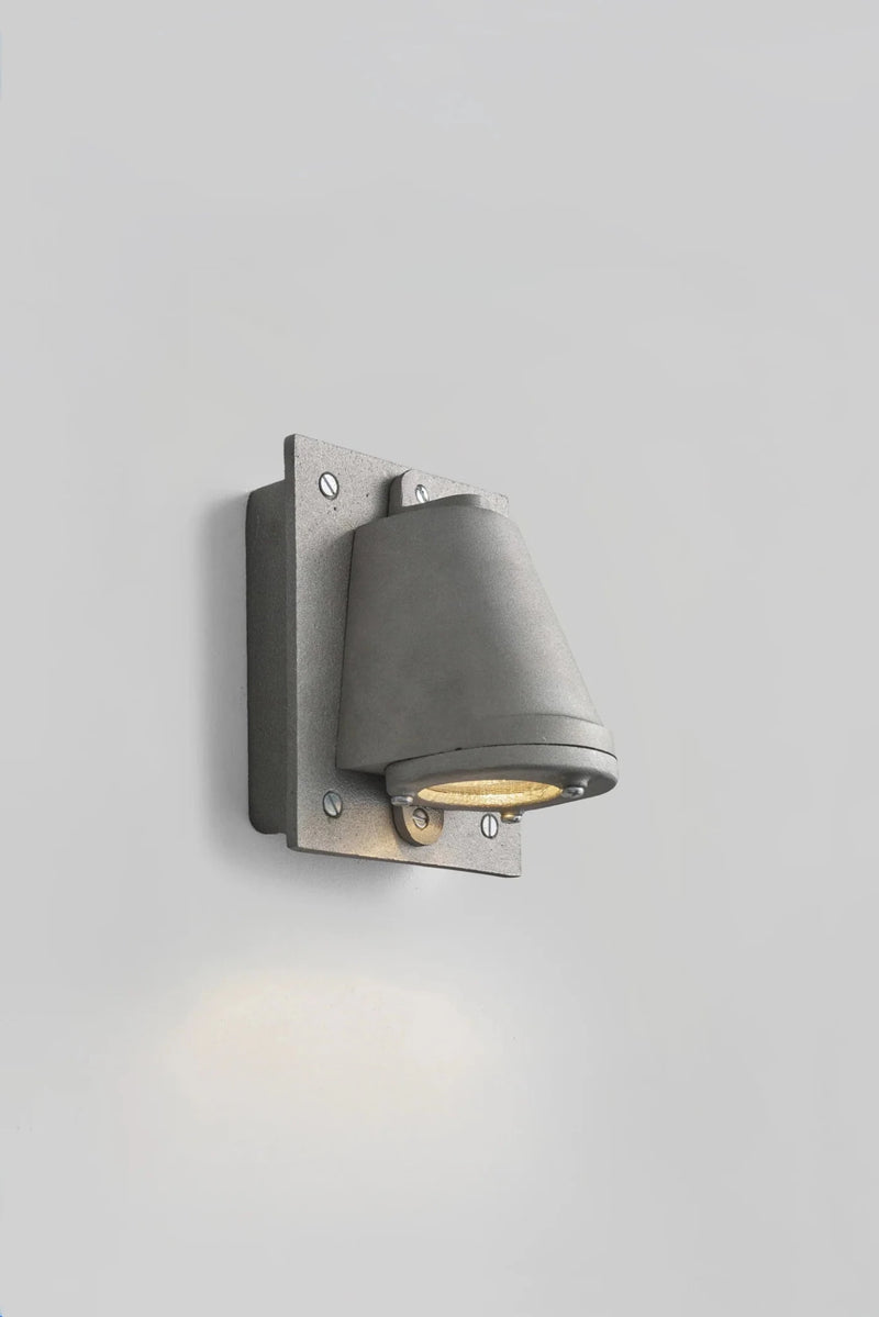 Mast Light with Back Box - Low Voltage - Davey Lighting Outdoor Lights - Anodised Aluminium - HORNE