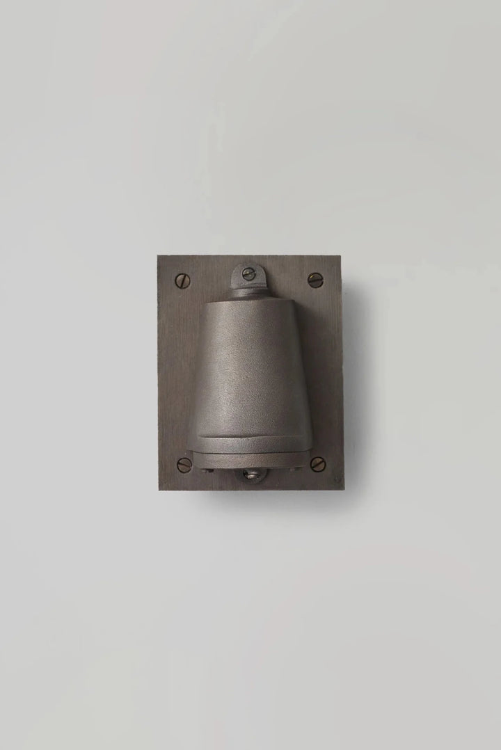 Mast Light with Back Box - Low Voltage - Davey Lighting Outdoor Lights - Sandblasted Weathered Bronze - HORNE