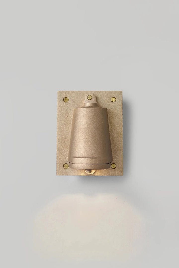 Mast Light with Back Box - Low Voltage - Davey Lighting Outdoor Lights - Sandblasted Weathered Bronze - HORNE