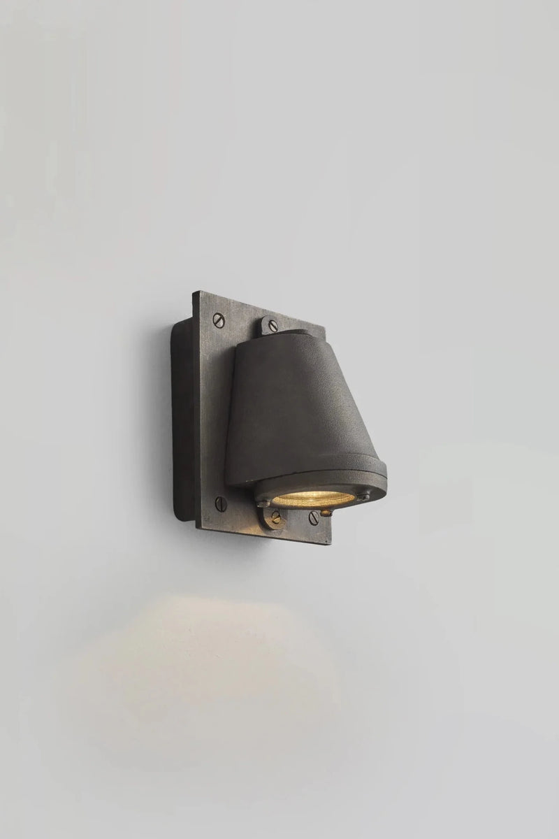 Mast Light with Back Box - Low Voltage - Davey Lighting Outdoor Lights - Anodised Aluminium - HORNE