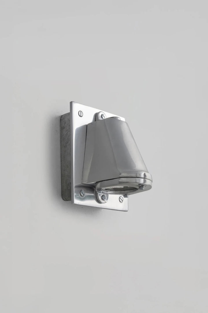 Mast Light with Back Box - Low Voltage - Davey Lighting Outdoor Lights - Anodised Aluminium - HORNE