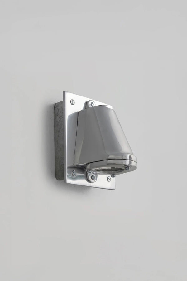 Mast Light with Back Box - Low Voltage - Davey Lighting Outdoor Lights - Anodised Aluminium - HORNE
