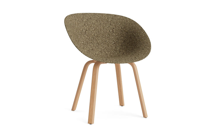 Mat Armchair Wood - Normann Copenhagen Dining Chairs - Seaweed - HORNE