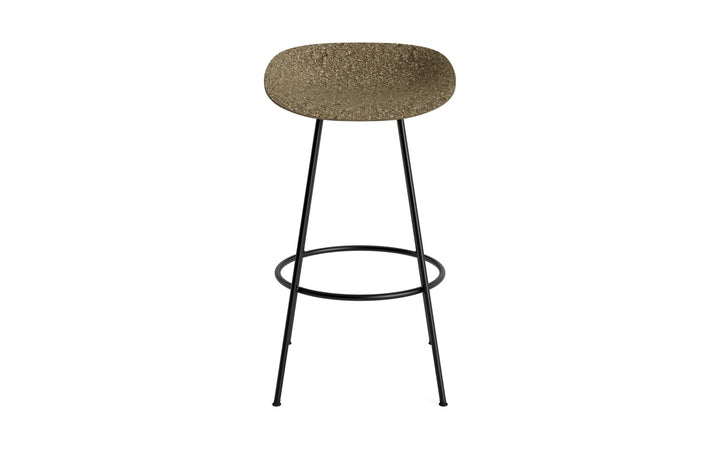 Mat Barstool 75 cm Steel - Normann Copenhagen Barstools - Mat Barstool 75 cm Cream Steel - Seaweed - HORNE
