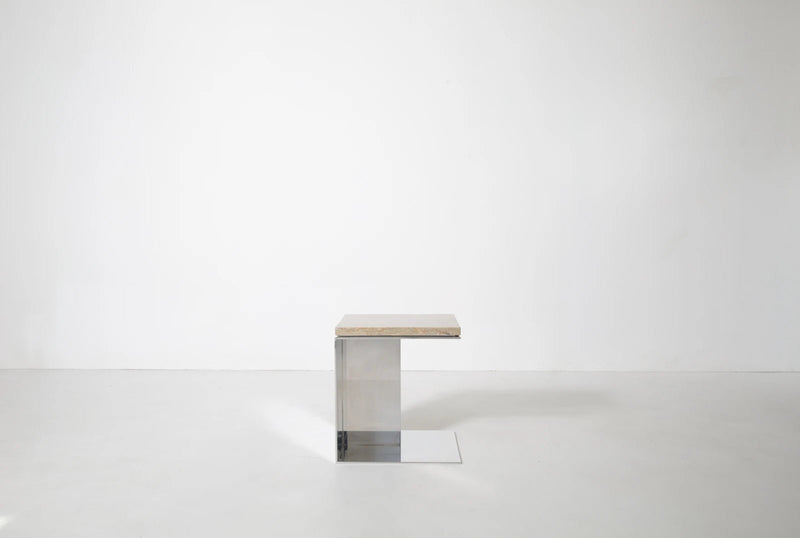 Material Studies Cube v.3 - Kalon Studios Tables - Mineral Blue - HORNE